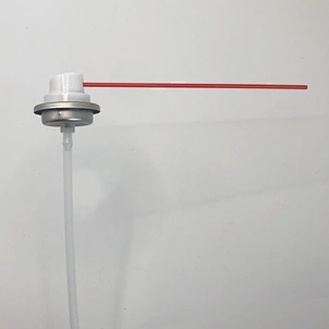 Silicone lubricant nozzle